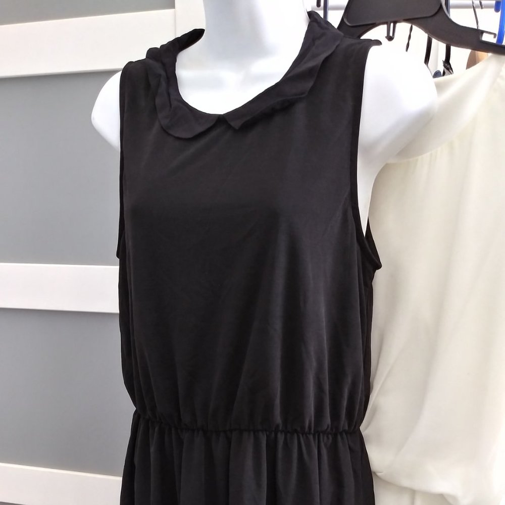 H&M baby doll high low dress